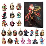 2024 Christmas Countdown Advent Calendar Super Mario Mini Figures Toy Kid‘s Gift