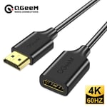 1.8m 6ft QGeeM-Rallonge de câble HDMI 4K, adaptateur HDMI 2.0 pour Xiaomi, Xbox Serries X, PS5, PS4, TV Box Lapmedicents, séparateur HDMI Wire rette ""Nipseyteko