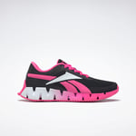 Reebok Zig Dynamica 2 Shoes Kids Core Black / Atomic Pink White