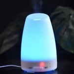 Foairs Cold fog humidifier,120ml Essential Oil Diffuser Cool Mist Humidifiers Ultrasonic Aroma Aromatherapy Diffusers 7 Changeable Colored LED Lights