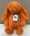 NEW Jellycat Special Edition Luxe Medium Bashful Amberley Bunny Soft Toy BNWT