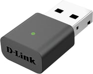 DWA-131 Adaptateur USB Wi-Fi N 300 - Débit Jusqu'à 300Mbps - 802.11 b/g/n - WPS- Idéal pour Améliorer votre Connexion Wi-Fi sur Ordinateur Portable