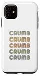 iPhone 11 Love Heart Crumb Tee Grunge Vintage Style Black Crumb Case