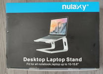 NULAXY Laptop Stand Aluminum Removable Laptop Holder Ventilated Stand Used Grey