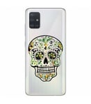 Coque Galaxy S20 PLUS mort mexicaine jungle calavera vert tropical