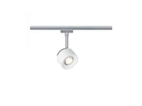 Paulmann Pane, Spotlight På Skinne, Led, 7,4 W, 2700 K, 400 Lm, Kromfarget, Hvit