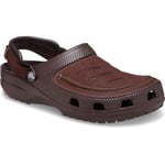 Crocs Mens Yukon Vista II Clog - Brown material_Synthetic - Size UK 7