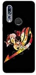 Coque pour Huawei P30 Lite Manga Fairy Tail Logo Noir