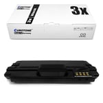 3x Toner for Samsung Scx 4500 W, ML-D1630A / Els Black