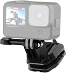 Clip de pare-brise de moto pour GoPro Hero 12 11 10 9 8 7 6 5 4 DJI 3 Pocket Insta 360 X4 X3 X2 Caméra d'action Smart Phone, pince en alliage d'aluminium Go-Pro.[G599]