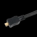 SiGN HDMI till Micro-HDMI Kabel 4K, 3m - Svart