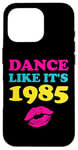 Coque pour iPhone 16 Pro 80s Outfit Women Nostalgia Eighties