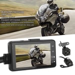 1080P Motorcycle Driving Recoeder Dual Driving Recording Camera Front And Re SLS