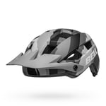 BELL Casco Spark 2 MT Gray Camo 53/60 M/L 22 Unisex-Adult, Camouflage Gris Mat, Universal M/L 53-60cm