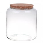 Naturalys - Terrarium en verre transparent Mia 19x20 cm