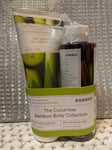 Korres The Cucumber Bamboo Body Collection Body Cleanser 250ml & Body Milk 200ml