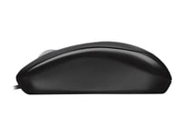 Microsoft Basic Optical Mouse for Business - Souris - droitiers et gauchers - optique - 3 boutons - filaire - PS/2, USB - blanc