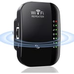 11.5cmx10.5cmx5cm,black)Répéteur WiFi Puissant Amplificateur WiFi 300Mbps 2.4G Repeteur WiFi avec wps Fonction WiFi Extender avec Port Etherne Facile