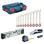 BOSCH MACHINES Pack Outillage à main + 6 clés Professional L-BOXX