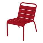 Fermob - Luxembourg Lounge Chair Chili 43 - Utomhusfåtöljer
