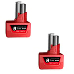 2X 7.0Ah Pour batterie Milwaukee M12B6 M12 12V LITHIUM 48-11-2402 / chargeur