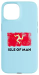 Coque pour iPhone 15 Isle Of Man Flag