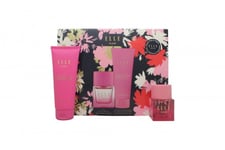 ELLE FLEUR GIFT SET 30ML EAU DE PARFUM EDP + 100ML BODY LOTION - WOMEN'S FOR HER