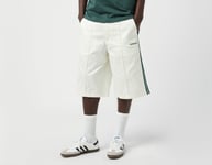 adidas Originals '80s Buttoned 11-Inch Bermuda Shorts, White