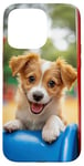 iPhone 15 Pro Max Playful Puppy Colorful Puppy love Dog owner gift Case