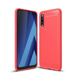 Samsung Galaxy A70      Carbon Fibre Case    Red