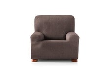 Eysa 3D Housse de Fauteuil, Marrone, 1 Place