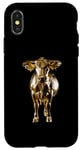 iPhone X/XS Cow Gold Case