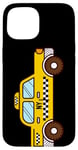 Coque pour iPhone 15 I Love New York City - Cool New York City Funny Yellow Taxi