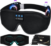 3D Sleep Mask with Sleep Headphones,Blackout Sleeping Eye Mask for and 0 Night