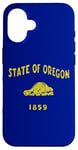 iPhone 16 STATE FLAG OF OREGON -- THE BEAVER STATE PORTLAND Case