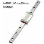 200mm Rail Guidage Coulissant Linéaire avec Bloc Chariot MGN12H-Imprimante3D