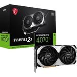 MSI Carte graphique RTX 4070TI VENTUS 2X 12G OC