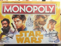 HASBRO GAMING DISNEY STAR WARS MONOPOLY - NEW