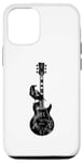 Coque pour iPhone 15 Guitare Guitariste Raven Crow Rock Musicien Heavy Metal