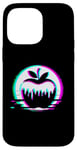 Coque pour iPhone 14 Pro Max Apple Glitch - Amateur de fruits de pomme vintage