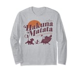 Disney The Lion King Hakuna Matata It Means No Worries C1 Long Sleeve T-Shirt