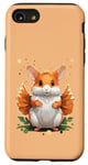 Coque pour iPhone SE (2020) / 7 / 8 Mignon Hamster Ange Femme Enfant Garçon Fille Animaux Vert 128