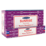 Satya Sunrise Incense Sticks (box Of 12 Packs) One Size Lila