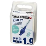 Tandex Flexi Violet 1.90mm Interdental Brush - 1 Pack Of 6 Brushes