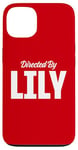 iPhone 13 My Name Is Lily Funny Name Tag Case