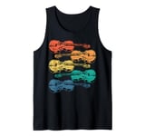 Violin Player Music Teacher Violinist Musicians Retro Tank Top