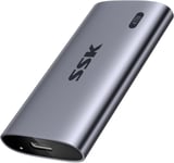 SSD Portable 4 to, disques SSD externes jusqu'à 2000 Mo/s, Disque Dur Externe USB 3.2 Gen2X2 NVMe SSD, consommation d'énergie Ultra Faible pour iPhone 15/Macbook/Pro/téléphone OTG