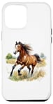 Coque pour iPhone 12 Pro Max Majestic Horse – Hommes, femmes et petites filles, équitation, couleur