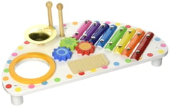 Andreu Toys 921 TKC354A EA Wooden Function Music Centre, Multi-Colored, 44 x 23 