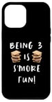 iPhone 14 Pro Max Being 3 Is S'More Fun Camping Campfire Treat Case